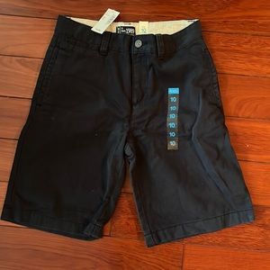 Navy blue boys uniform shorts, size 10 - NWT!